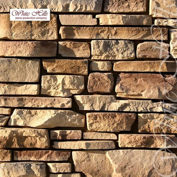 701-20 White Hills Облицовочный камень «Тевиот» (Teviot), светло-песочный, плоскостной.